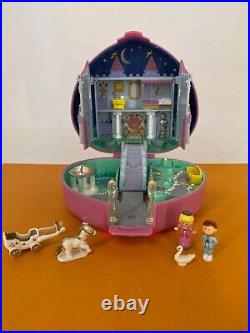 Vintage Polly Pocket 1992 Light Up Starlight Castle COMPLETE
