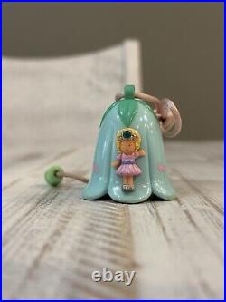 Vintage Polly Pocket 1992 Magic Bell Wishing Necklace Bluebird Toys