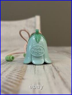 Vintage Polly Pocket 1992 Magic Bell Wishing Necklace Bluebird Toys