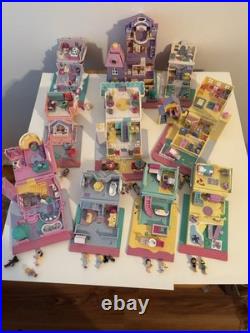 Vintage Polly Pocket 1993 10 COMPLETE Sets See Description For Info And List