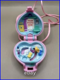Vintage Polly Pocket 1993 Baby And Duck/Bathttime COMPLETE Bluebird