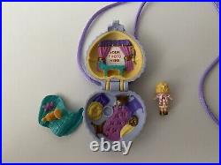 Vintage Polly Pocket 1993 FUZZY KITTEN COMPLETE Necklace Locket