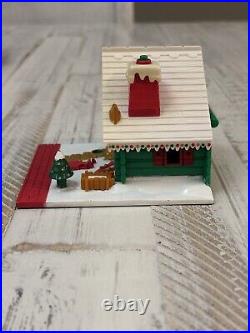 Vintage Polly Pocket 1993 Musical Holiday Chalet Complete NO MUSIC Bluebird Toys