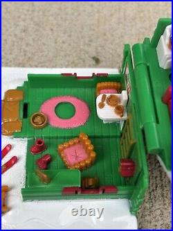Vintage Polly Pocket 1993 Musical Holiday Chalet Complete NO MUSIC Bluebird Toys