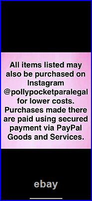 Vintage Polly Pocket 1993 Musical Holiday Chalet Complete NO MUSIC Bluebird Toys