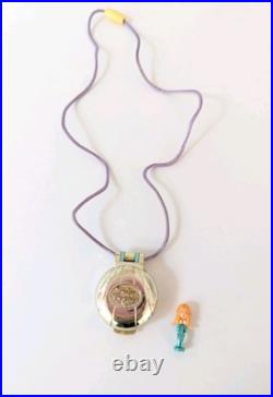 Vintage Polly Pocket 1993 Seashine Mermaid Gold Locket Necklace 100% Complete Vintage Polly Pocket 1993 Seashine Mermaid Gold Locket Necklace 100% Complete