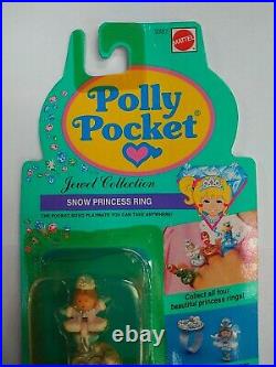 Vintage Polly Pocket 1993 Springtime Princess Ring RARE NEW & SEALED MOC