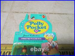 Vintage Polly Pocket 1993 Springtime Princess Ring RARE NEW & SEALED MOC Jewel