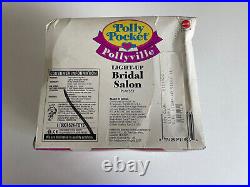 Vintage Polly Pocket 1994 Light-Up Bridal Salon Bluebird Sealed Box Damage Read