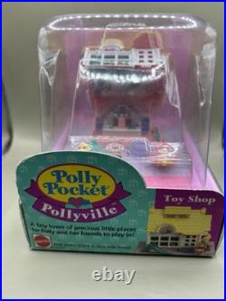 Vintage Polly Pocket 1994 Polllyville Toy Shop New Sealed Mattel