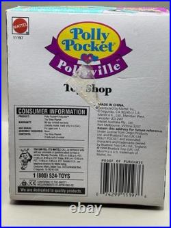 Vintage Polly Pocket 1994 Polllyville Toy Shop New Sealed Mattel