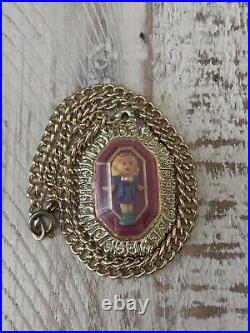 Vintage Polly Pocket 1994 Pretty Polly Locket Complete Bluebird Toys