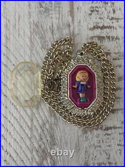 Vintage Polly Pocket 1994 Pretty Polly Locket Complete Bluebird Toys