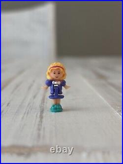 Vintage Polly Pocket 1994 Pretty Polly Locket Complete Bluebird Toys