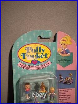 Vintage Polly Pocket 1994 Strolling Surprise Figure Set Brand New In Pack Rare Vintage Polly Pocket 1994 Strolling Surprise Figure Set Brand New In Pack Rare