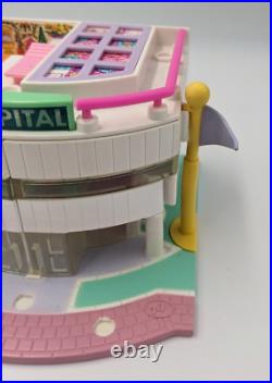 Vintage Polly Pocket 1995 Children's Hospital Lighted Playset 100% COMPLETE