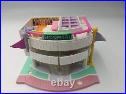 Vintage Polly Pocket 1995 Children's Hospital Lighted Playset 100% COMPLETE