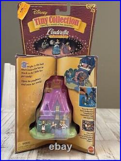 Vintage Polly Pocket 1995 Cinderella Stepmother's House NIP Disney Toys