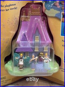 Vintage Polly Pocket 1995 Cinderella Stepmother's House NIP Disney Toys