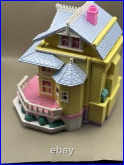 Vintage Polly Pocket 1995 Clubhouse 6 Dolls Plus 21 Accessories Bluebird Rare