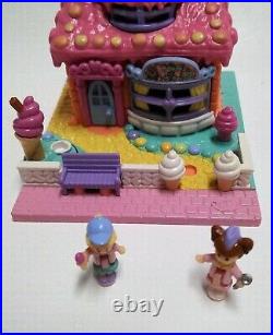 Vintage Polly Pocket 1995 Ice Cream Shop Complete