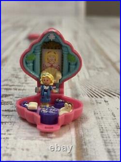 Vintage Polly Pocket 1995 Polly's Tea Time Locket Complete Bluebird Toys READ