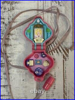 Vintage Polly Pocket 1995 Polly's Tea Time Locket Complete Bluebird Toys READ