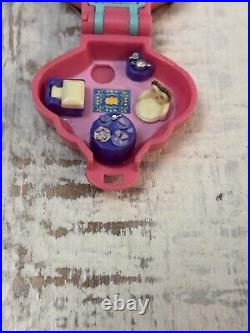 Vintage Polly Pocket 1995 Polly's Tea Time Locket Complete Bluebird Toys READ