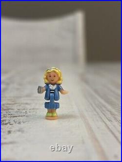 Vintage Polly Pocket 1995 Polly's Tea Time Locket Complete Bluebird Toys READ