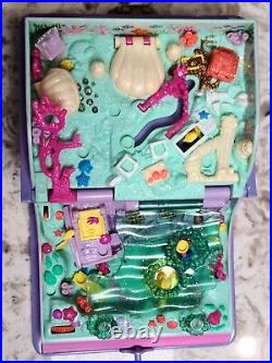 Vintage Polly Pocket 1995 Sparkling Mermaid Adventure, Almost Complete Rare