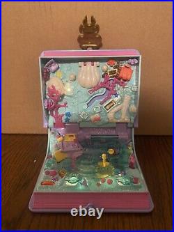 Vintage Polly Pocket 1995 Sparkling Mermaid Adventure COMPLETE + LIGHTS UP