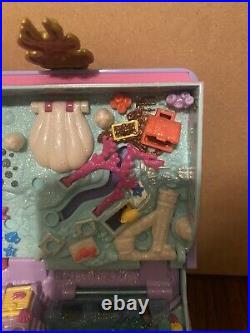 Vintage Polly Pocket 1995 Sparkling Mermaid Adventure COMPLETE + LIGHTS UP