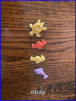 Vintage Polly Pocket 1995 Sparkling Mermaid Adventure COMPLETE + LIGHTS UP