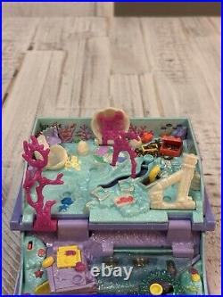 Vintage Polly Pocket 1995 Sparkling Mermaid Adventure Complete Bluebird Toys