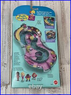 Vintage Polly Pocket 1995 Splash n' Slide Water Park NIP Bluebird Toys