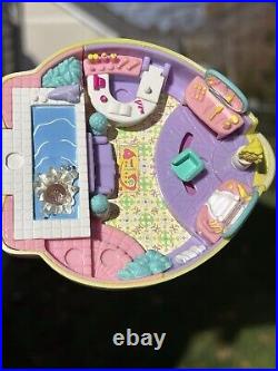 Vintage Polly Pocket 1995 Stylin Hair Complete Bluebird Toys