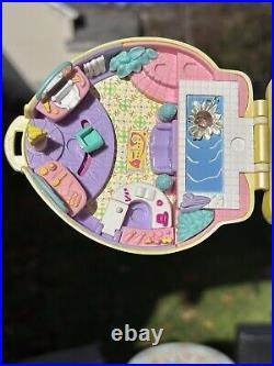 Vintage Polly Pocket 1995 Stylin Hair Complete Bluebird Toys