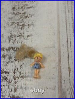 Vintage Polly Pocket 1995 Stylin Hair Complete Bluebird Toys