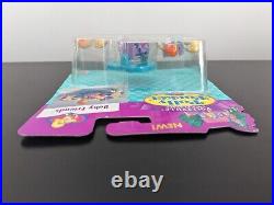Vintage Polly Pocket 1996 Baby Friends NEW ON CARD Rare