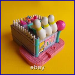 Vintage Polly Pocket 1996 Bowling Alley Good Used Condition RARE