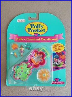 Vintage Polly Pocket 1996 Carnival Queen Wristband Variation New