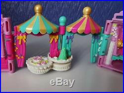 Vintage Polly Pocket 1996 Crown Palace 100% Complete with Crown Bluebird
