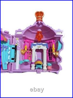Vintage Polly Pocket 1996 Crown Palace Crown Castle 99% Complete Bluebird