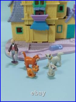 Vintage Polly Pocket 1996 Disney The Aristocats Playset 99% COMPLETE RARE HTF
