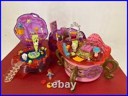 Vintage Polly Pocket 1996 Jewel Magic Ball w 1 Doll, Accessories & CROWN