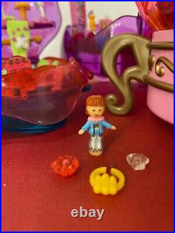 Vintage Polly Pocket 1996 Jewel Magic Ball w 1 Doll, Accessories & CROWN