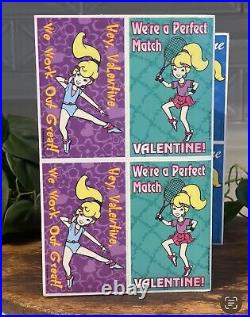 Vintage Polly Pocket 1996 Magic Cling Valentines, Complete Set, New Open Box