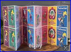 Vintage Polly Pocket 1996 Magic Cling Valentines, Complete Set, New Open Box