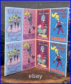 Vintage Polly Pocket 1996 Magic Cling Valentines, Complete Set, New Open Box