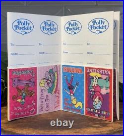 Vintage Polly Pocket 1996 Magic Cling Valentines, Complete Set, New Open Box